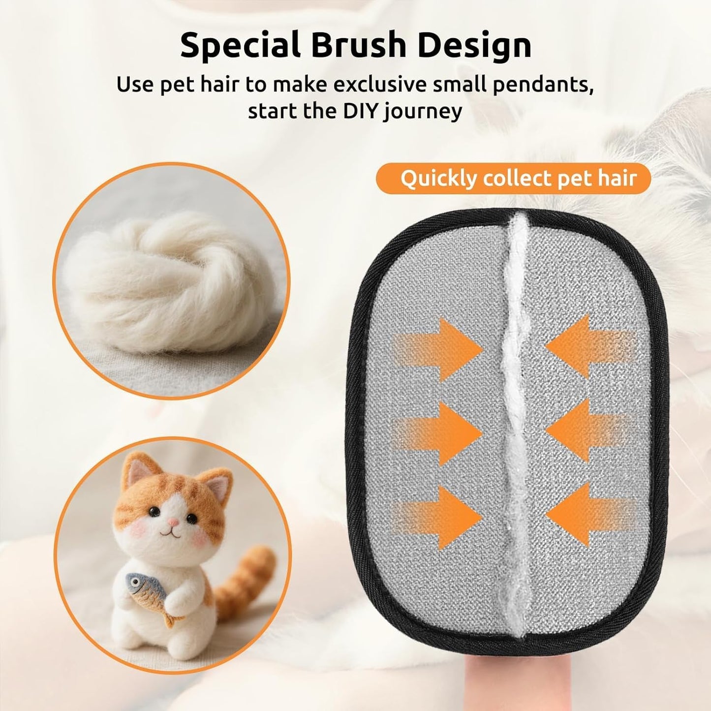 PetPal Reusable Pet Hair Removal Gloves