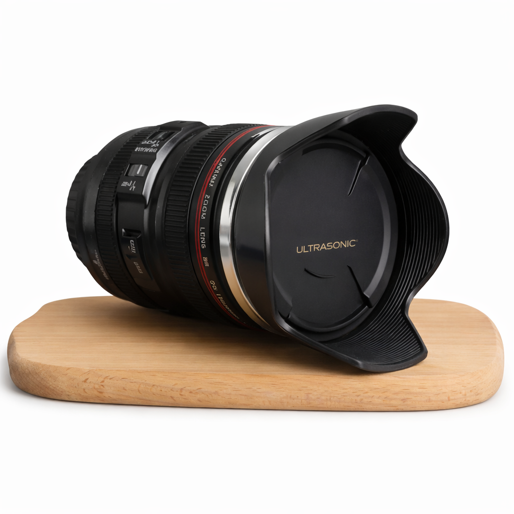 LensBrew 380ml Camera Lens Coffee Mug Stainless Steel