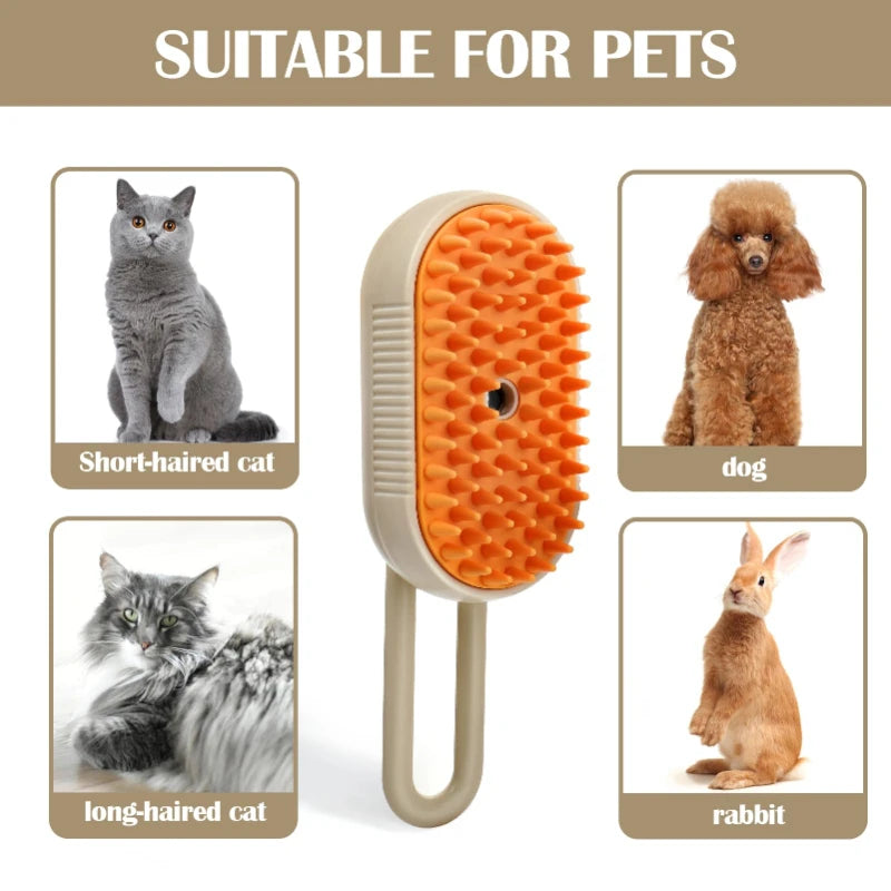 Steam Brush for Pets