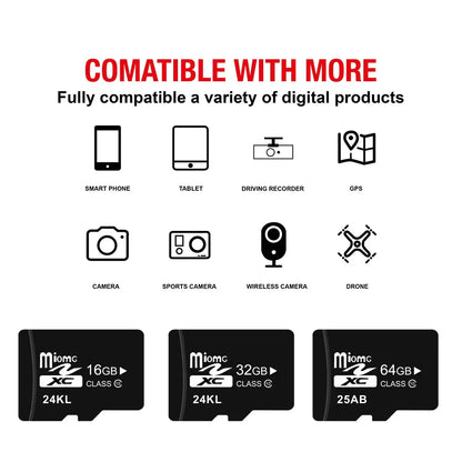 10 Categories High-Speed Memory Card 4GB 8GB 16GB 32GB 64GB 128GB Sd Card Mini TF Card Is Used to Monitor the Drone Tachograph