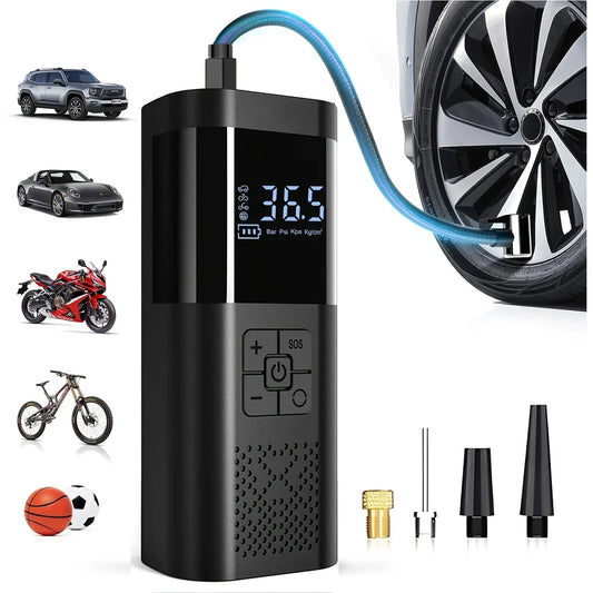 Portable Car Tire Inflator Pump