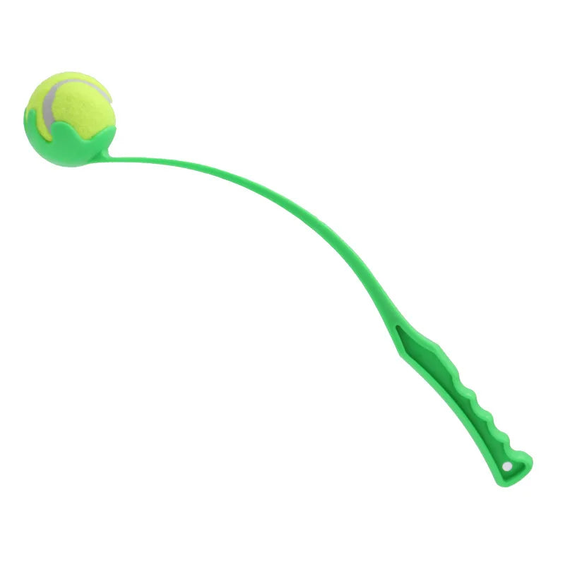 Pet Throwing Fetch Stick Toy - Ball Launcher for Dogs Cats